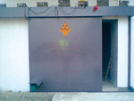 Lead door