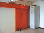 Lead door